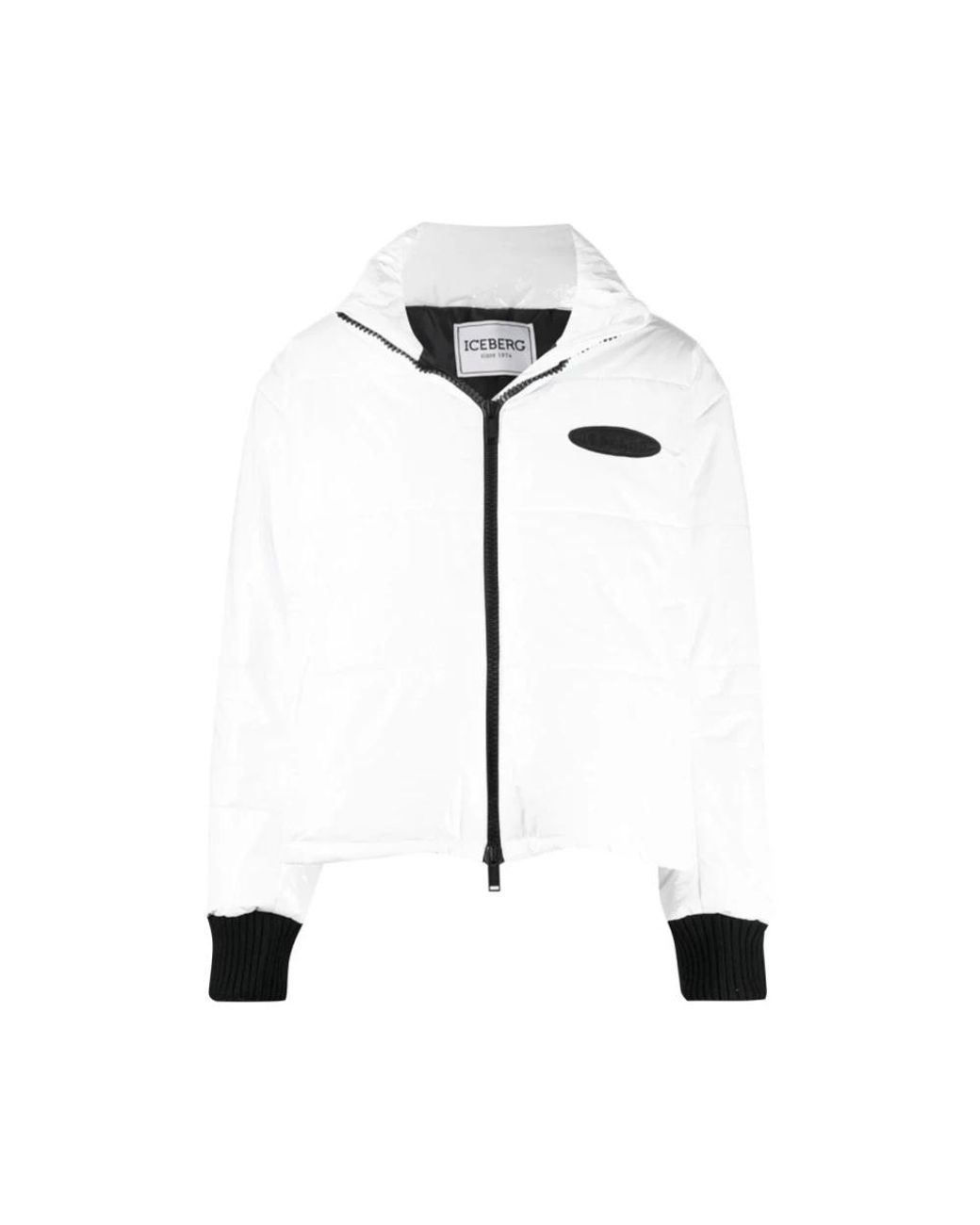Iceberg White Winter Jackets