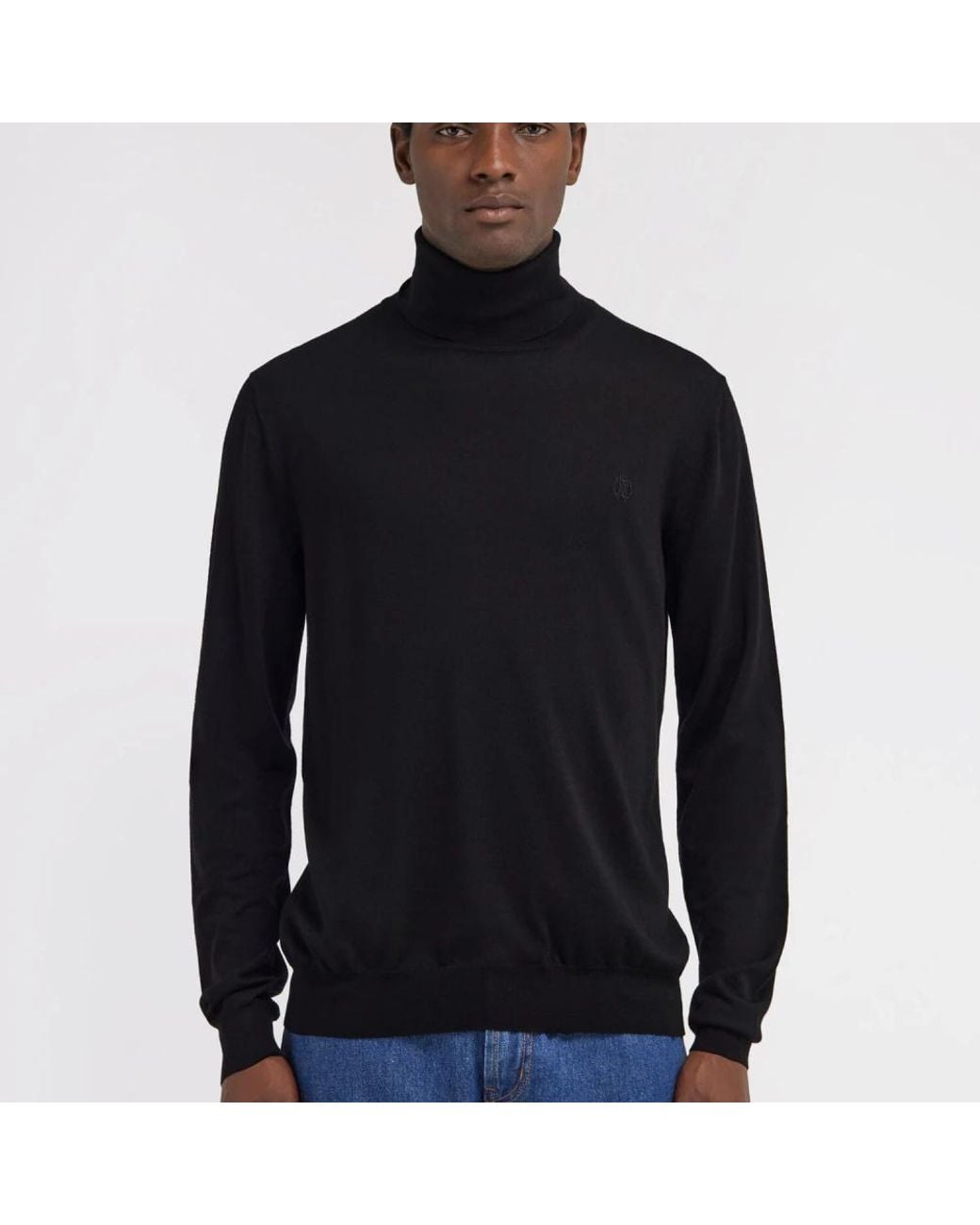 Roberto Cavalli Blue Turtlenecks for men
