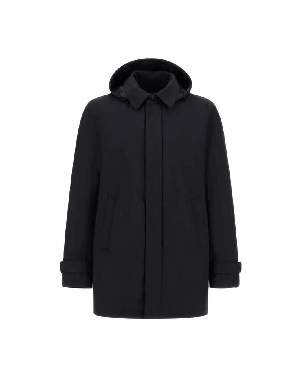 Parkas Herno pour homme en coloris Black