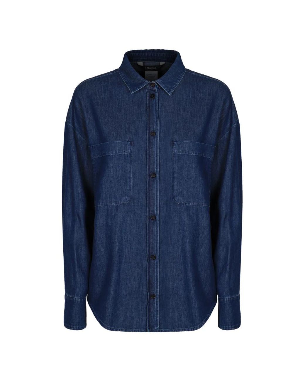 Max Mara Blue Denim Shirts
