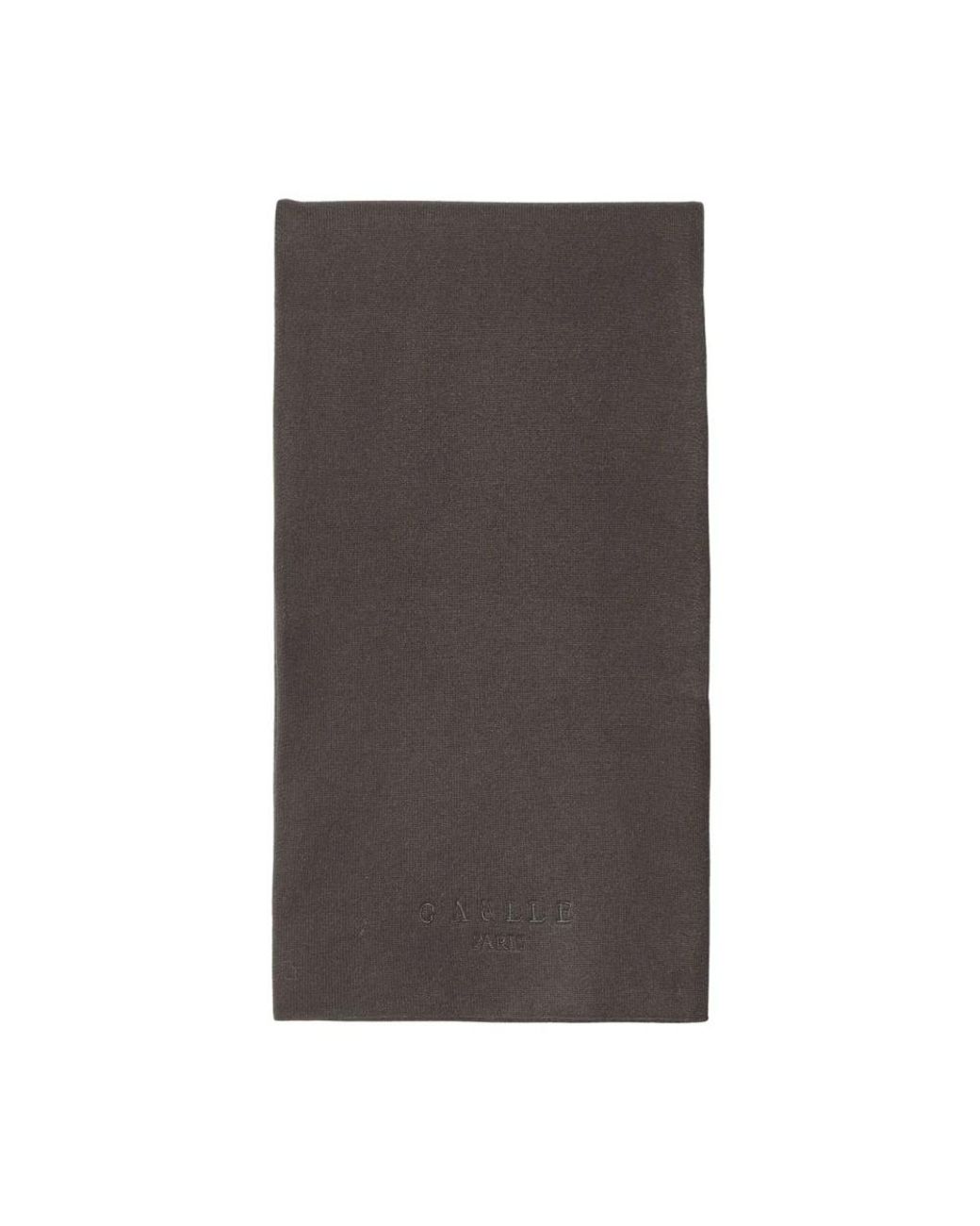 Gaelle Paris Brown Scarves