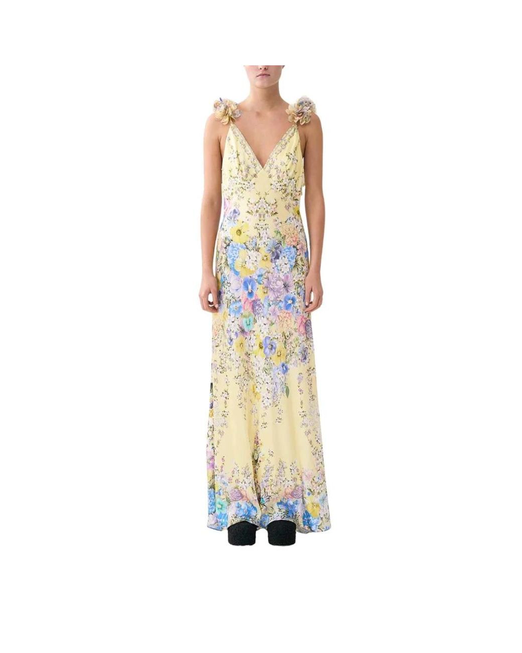 Camilla Metallic Maxi Dresses