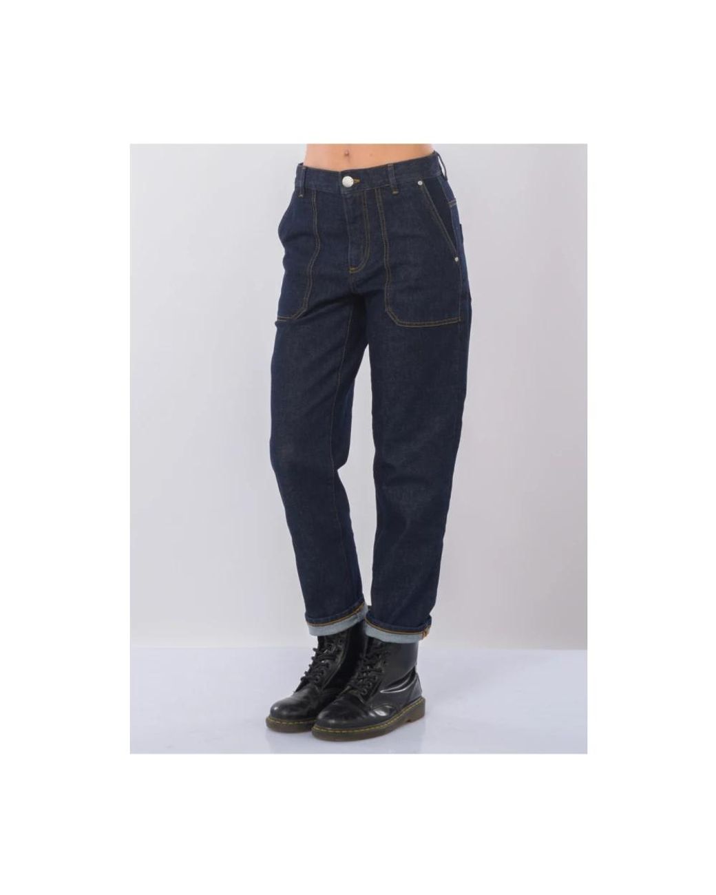 Pinko Blue Straight Jeans