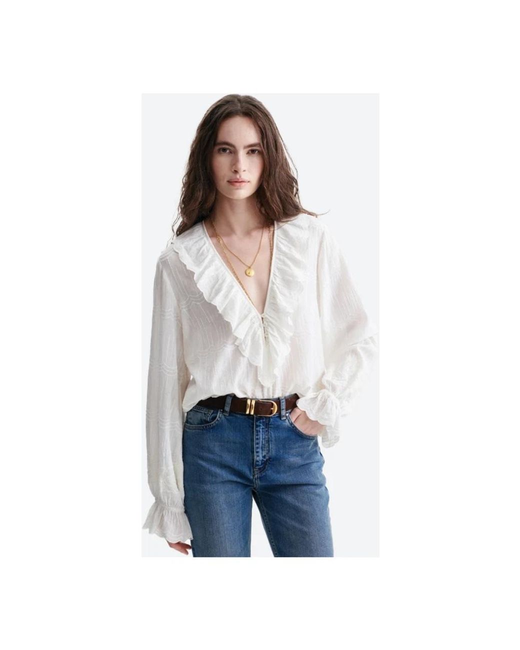 Vanessa Bruno White Blouses
