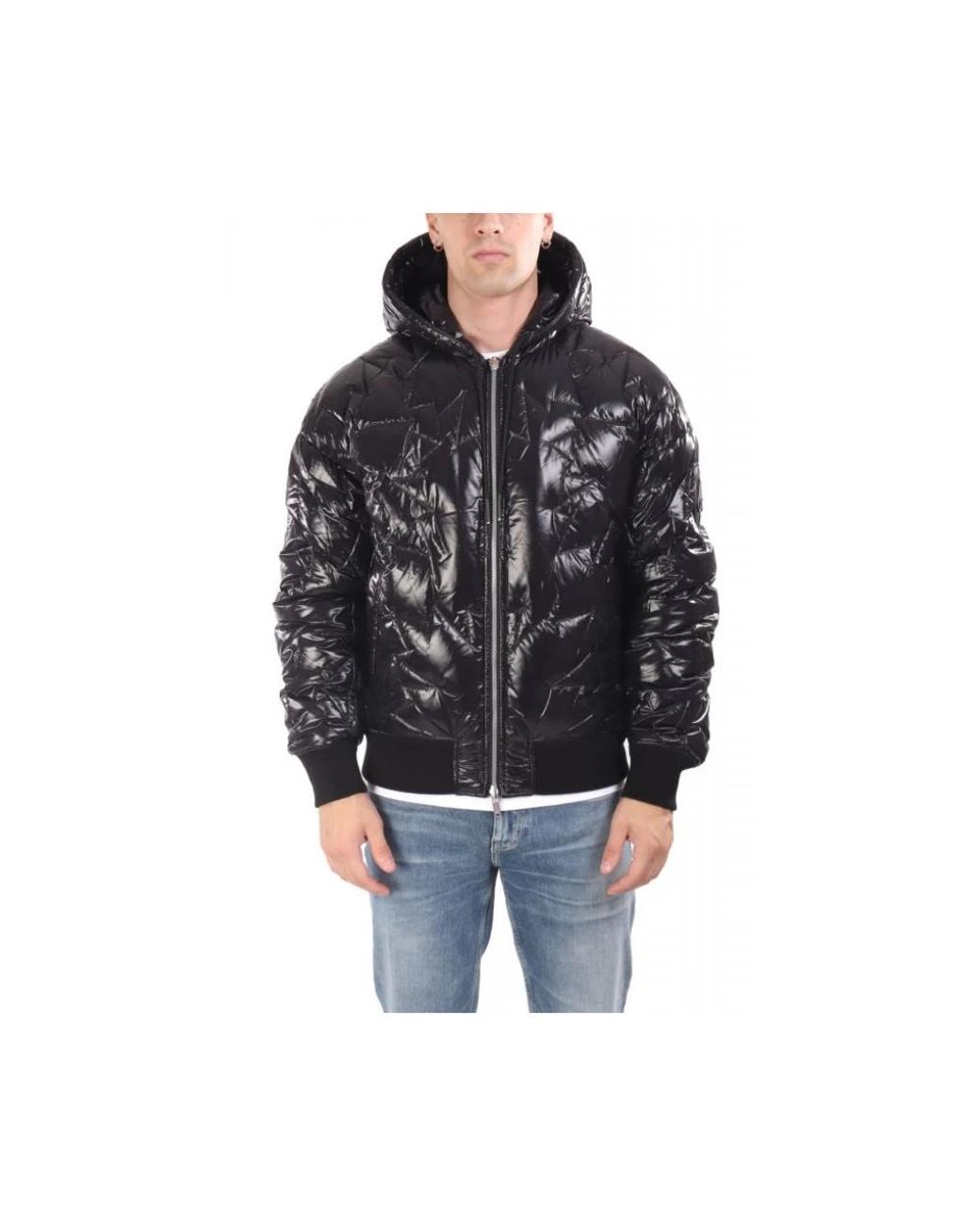 Moose Knuckles Black Winter Jackets for men