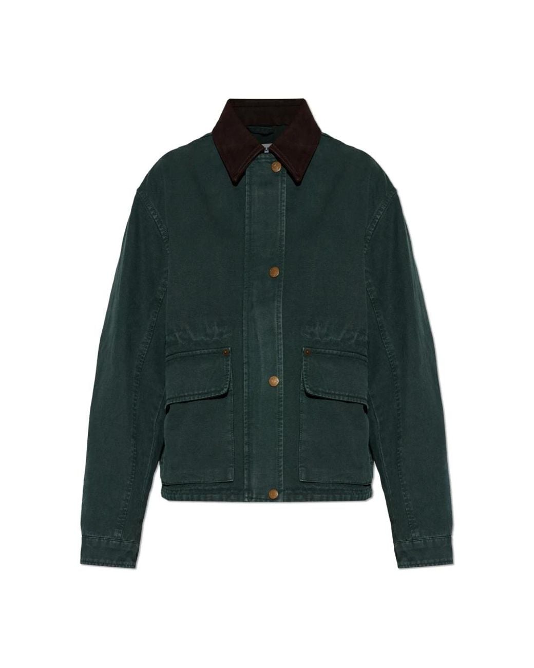 Denim Jackets Acne en coloris Green