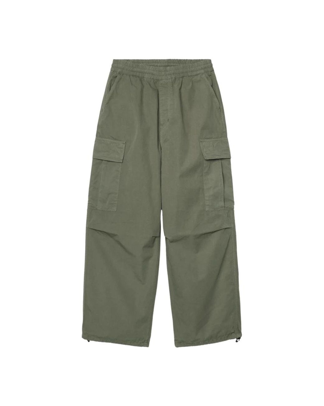 Carhartt Green Straight Trousers for men