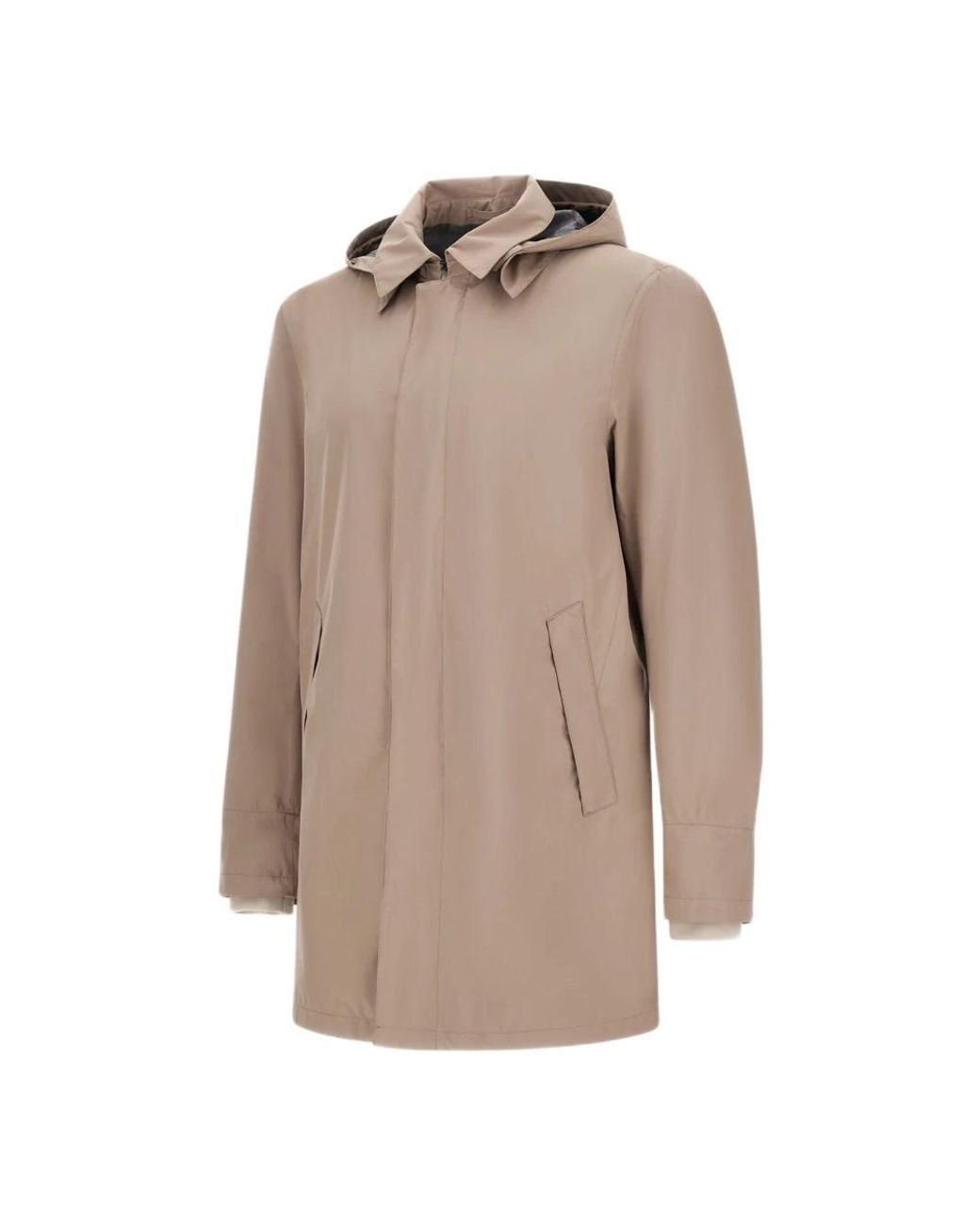 Herno Parka in het Brown voor heren