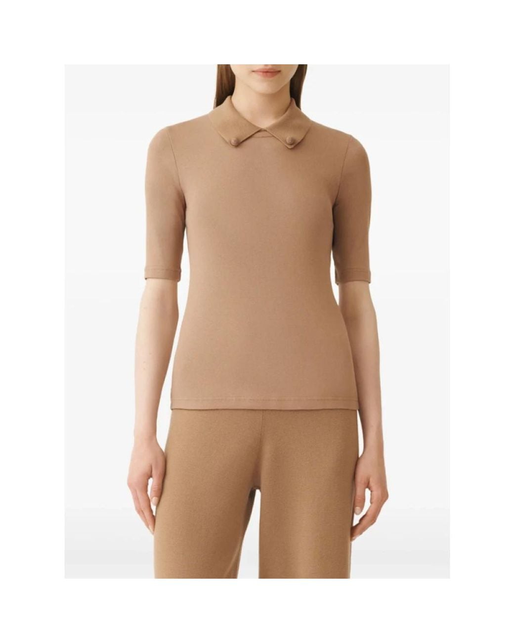 Fabiana Filippi Brown Polo Shirts