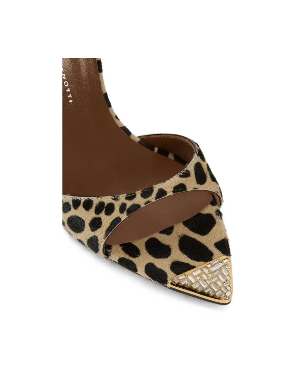 Giuseppe Zanotti Metallic Heeled Mules