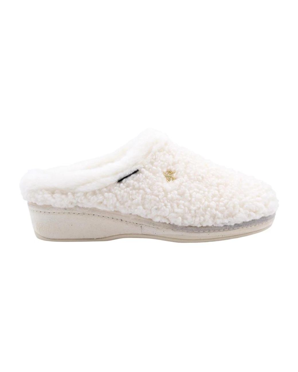 Scapa White Slippers