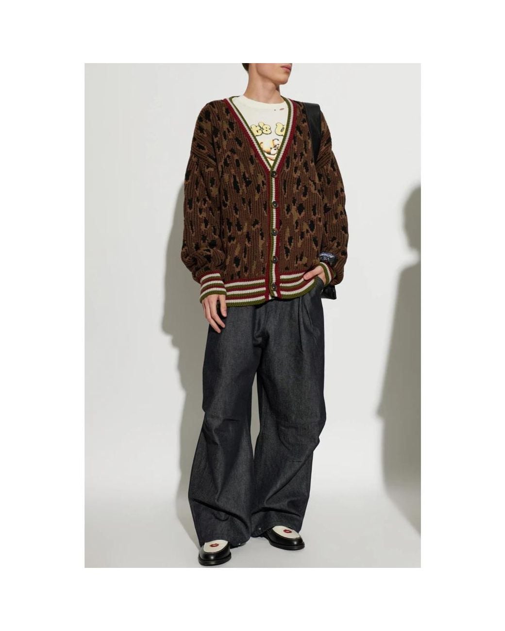 PDF Black Wide Jeans for men