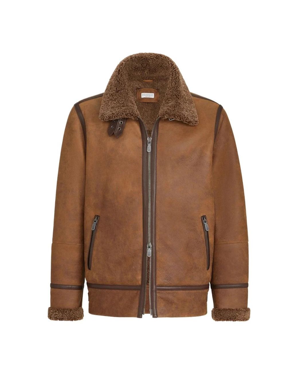 Brunello Cucinelli Brown Light Jackets for men