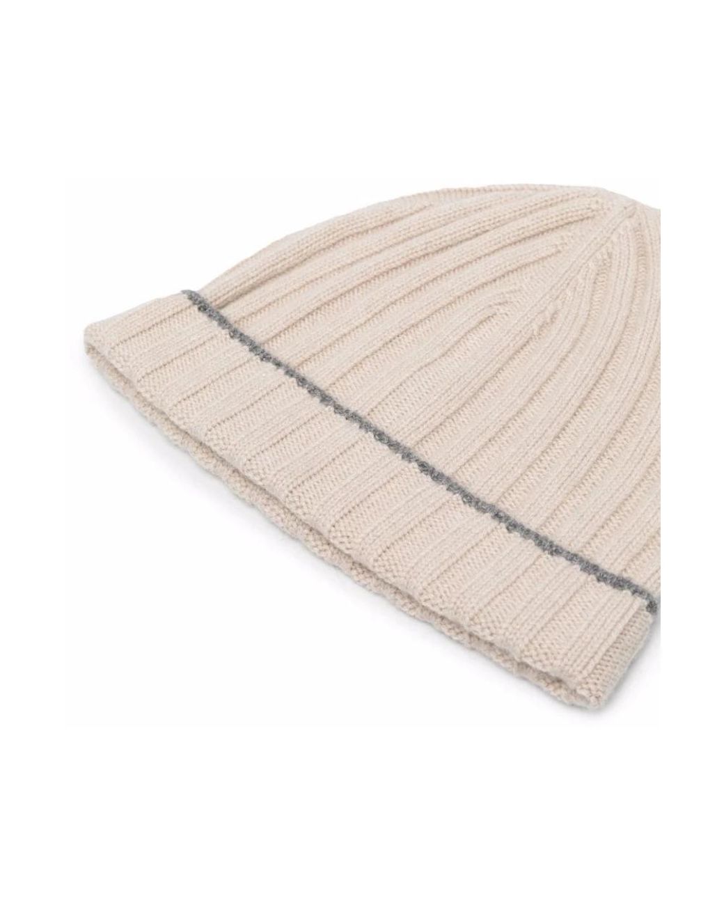 Brunello Cucinelli Natural Beanies for men