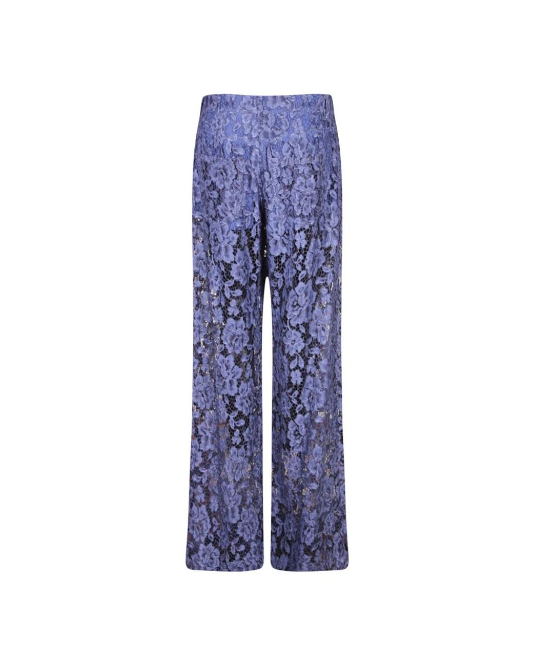FEDERICA TOSI Blue Wide Trousers