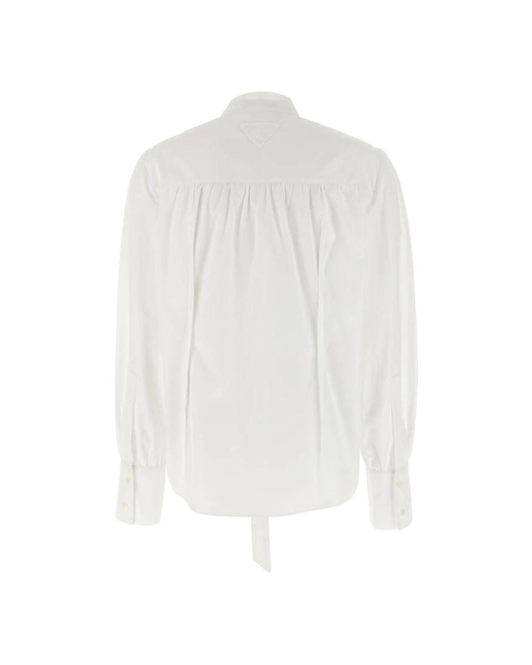 Prada White Blouses