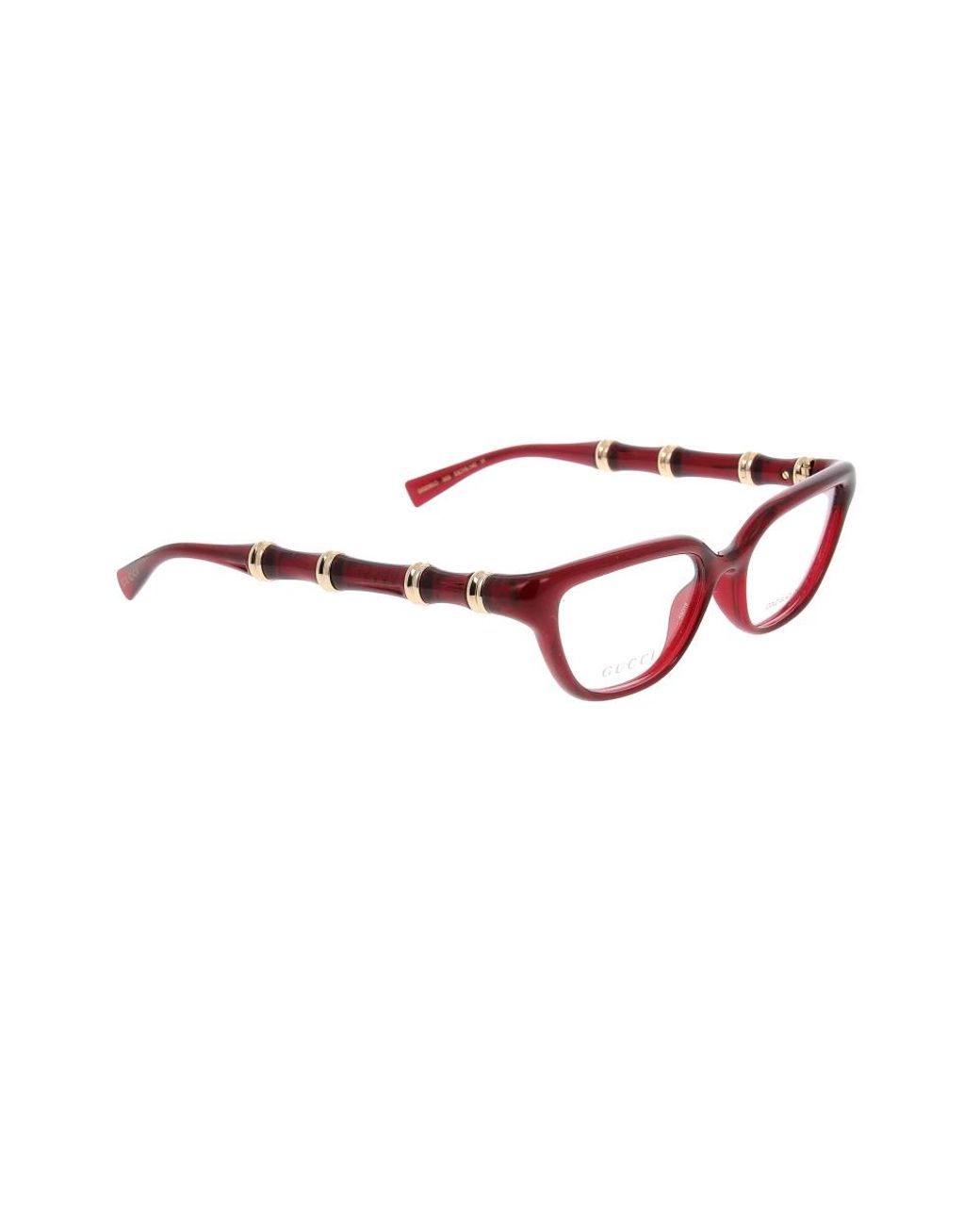 Glasses Gucci de color Red