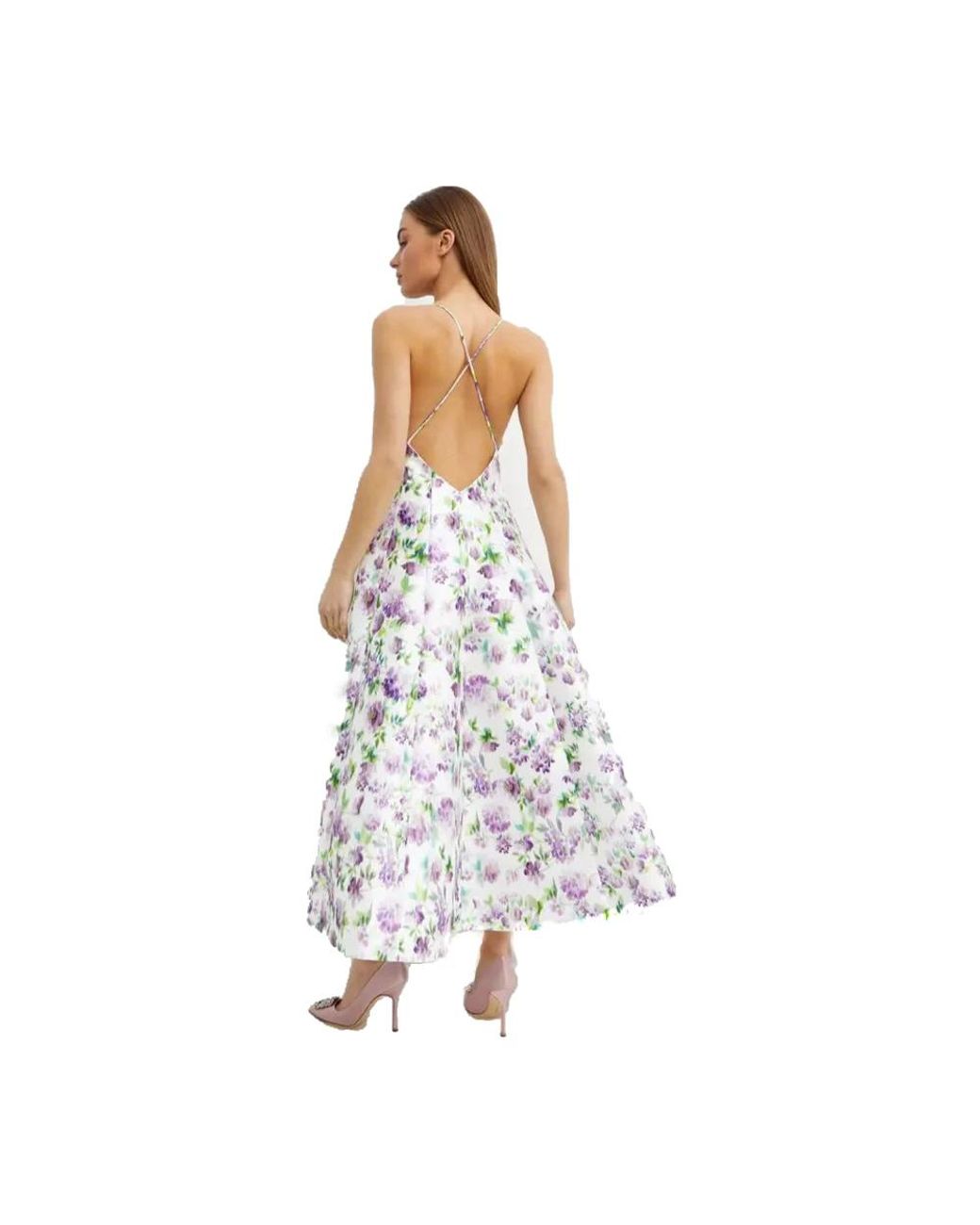 Philosophy Di Lorenzo Serafini White Maxi Dresses