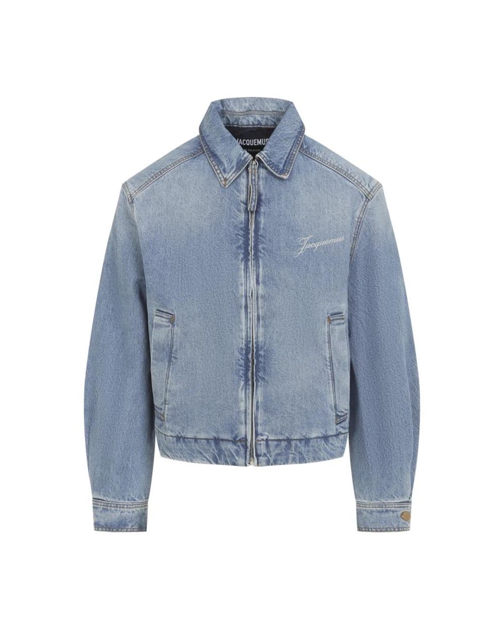 Jacquemus Blue Denim Jackets for men