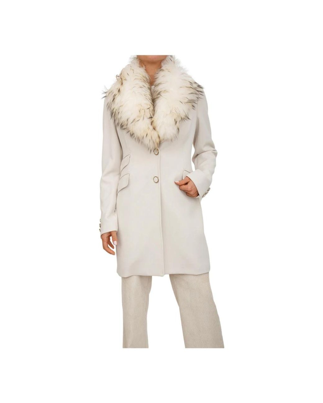 Kocca Natural Single-Breasted Coats