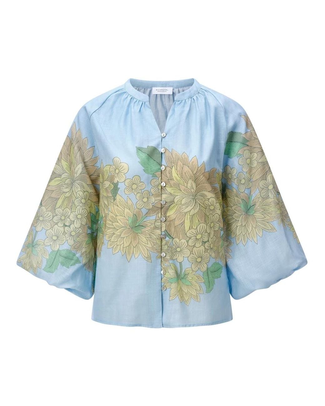 Blouses Rich & Royal de color Blue