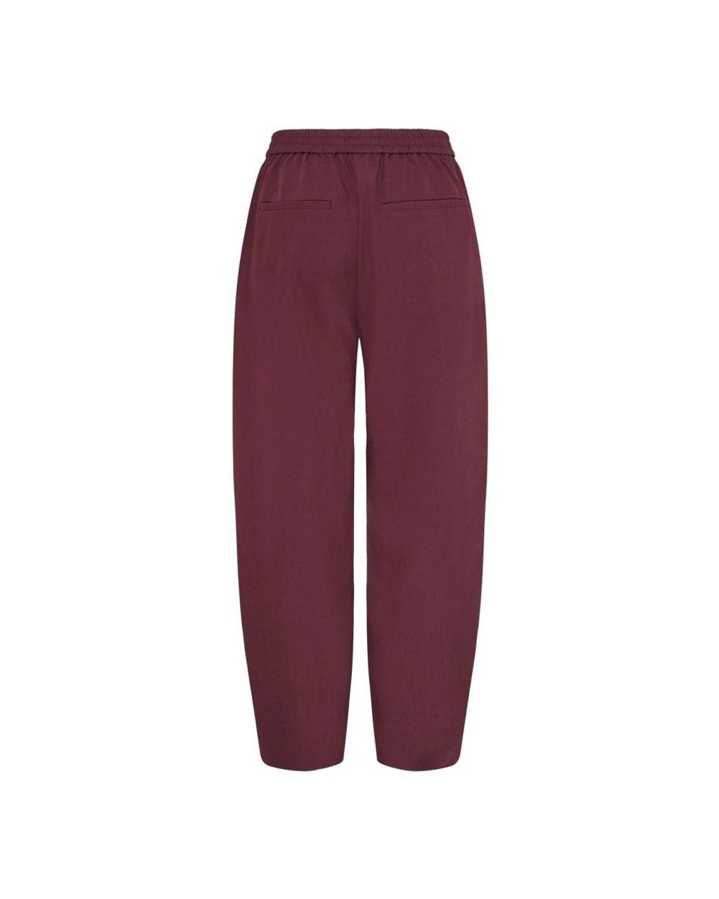 Wide Trousers Ichi de color Purple
