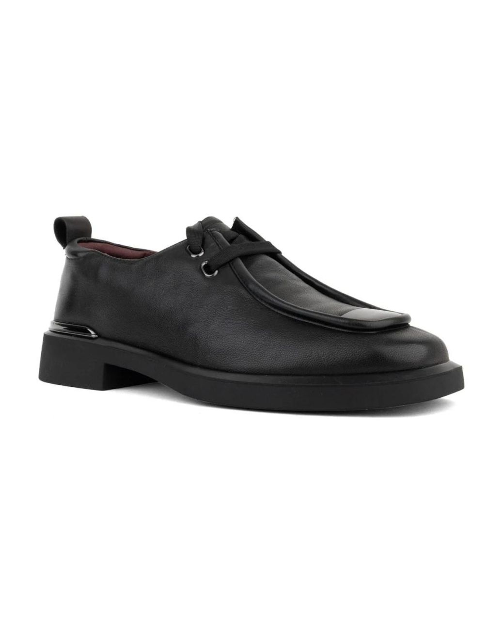 Linda Baumann Black Laced Shoes