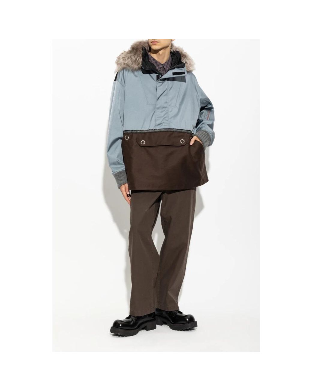 Marni Blue Winter Jackets for men