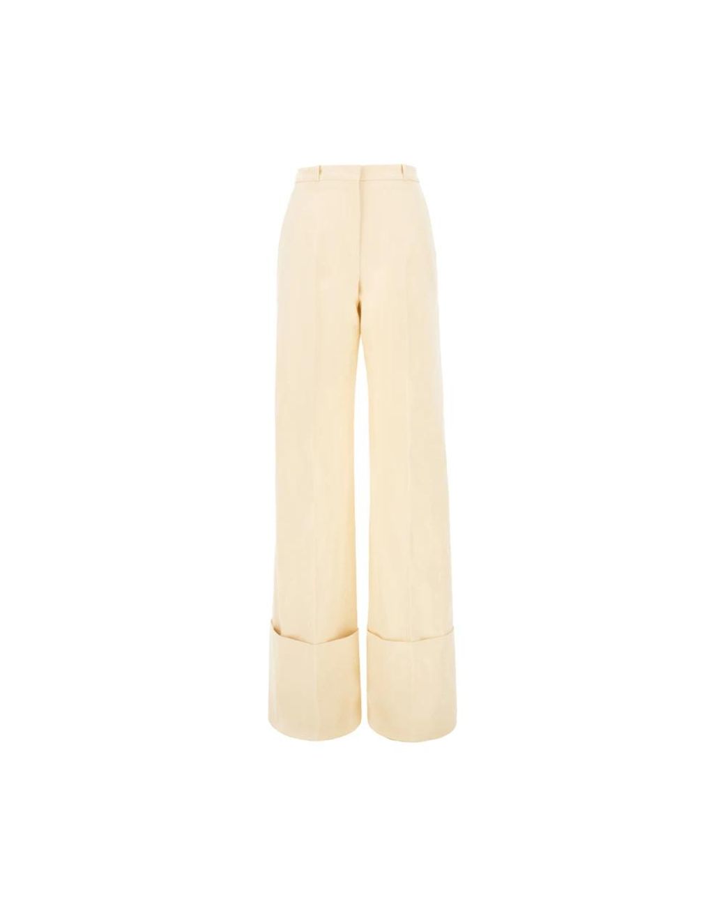 Del Core Natural Wide Trousers