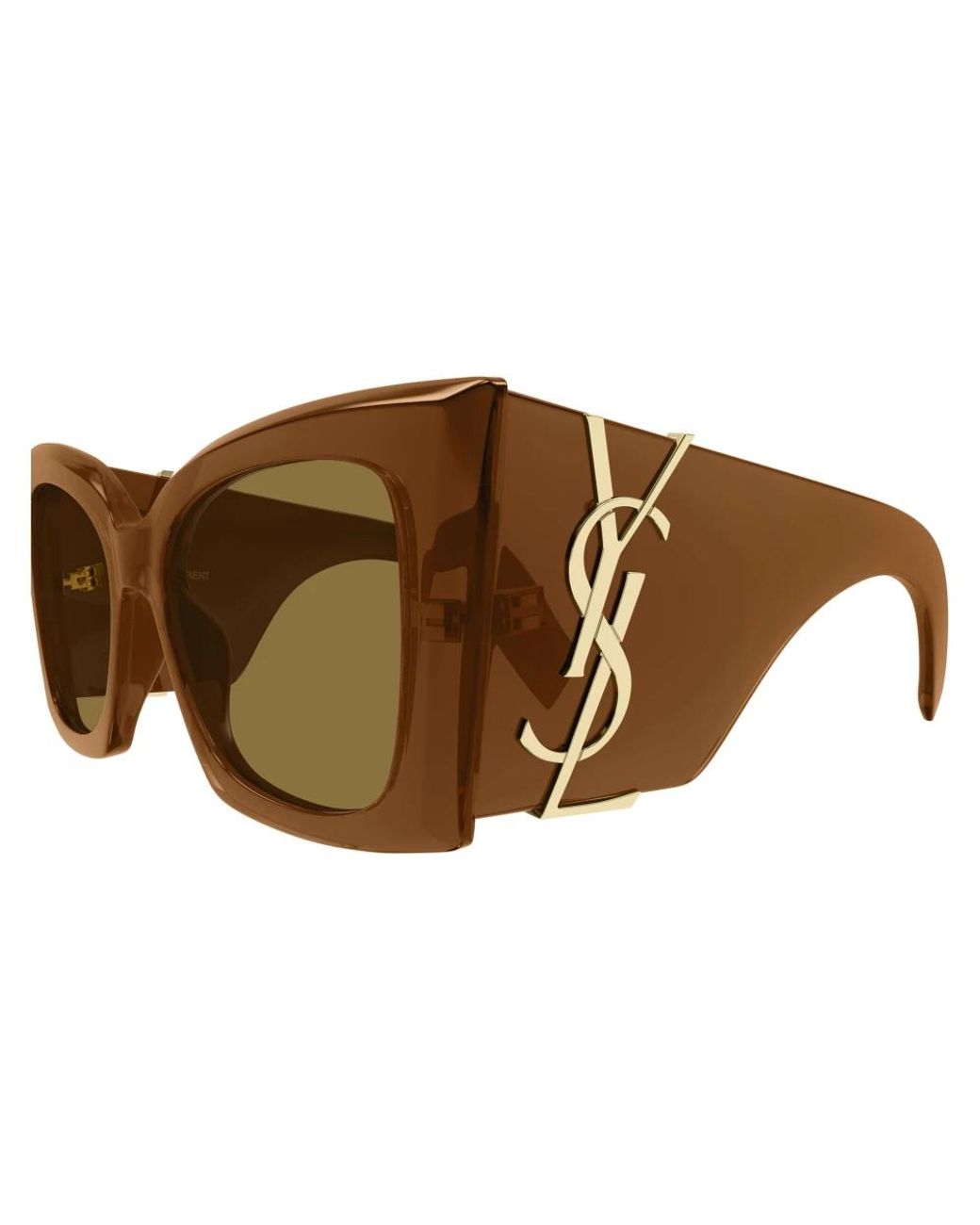 Saint Laurent Brown Blaze Crystal