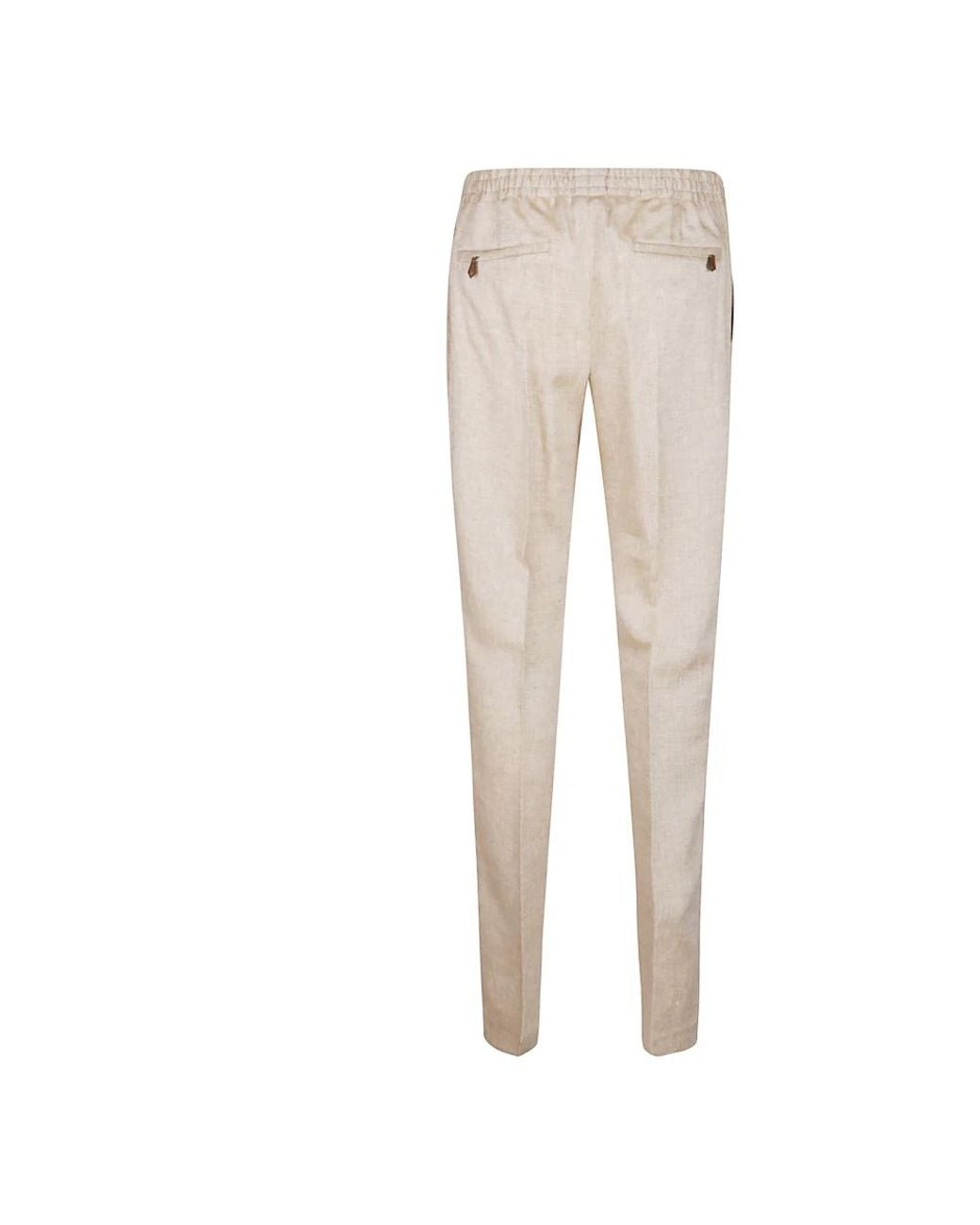 PT Torino Natural Slim-Fit Trousers for men