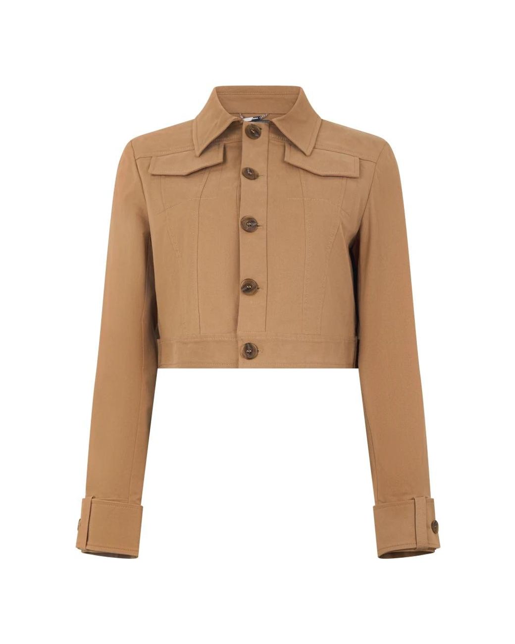 Alberta Ferretti Natural Light Jackets