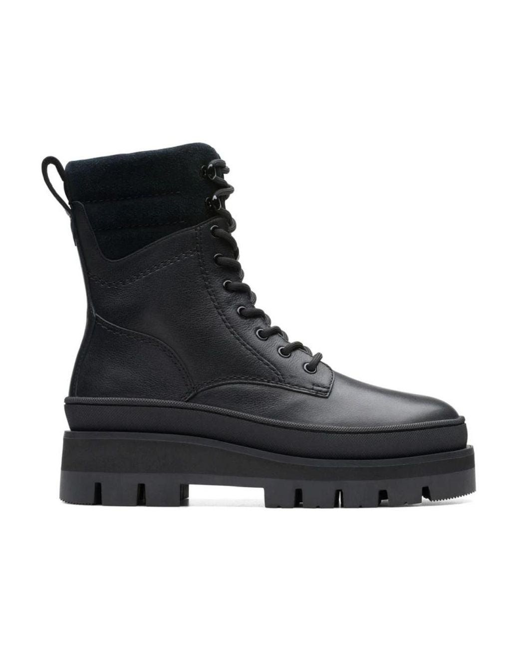 Clarks Black Orianna 2 Hike Ankle Boots