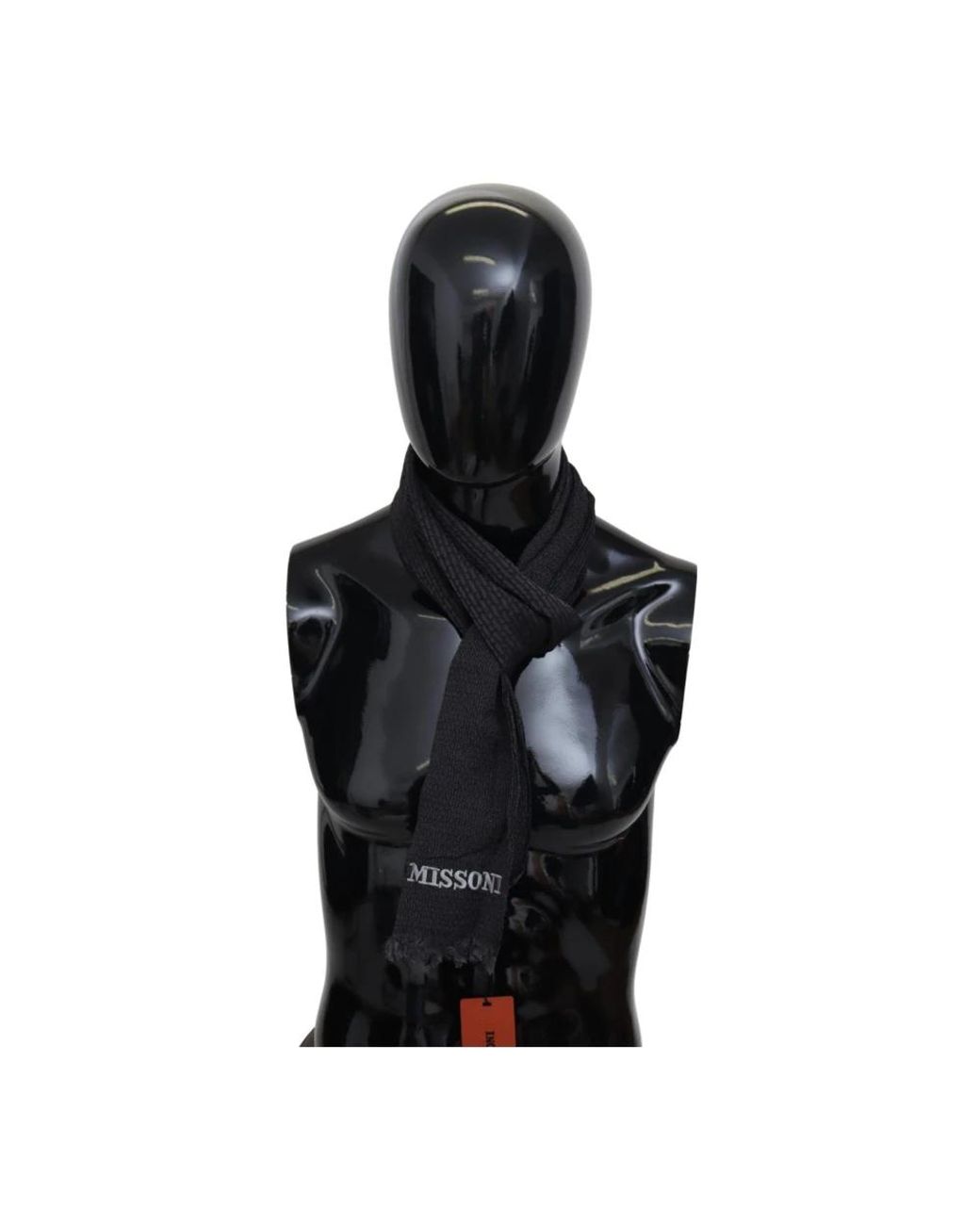 Missoni Black Winter Scarves for men