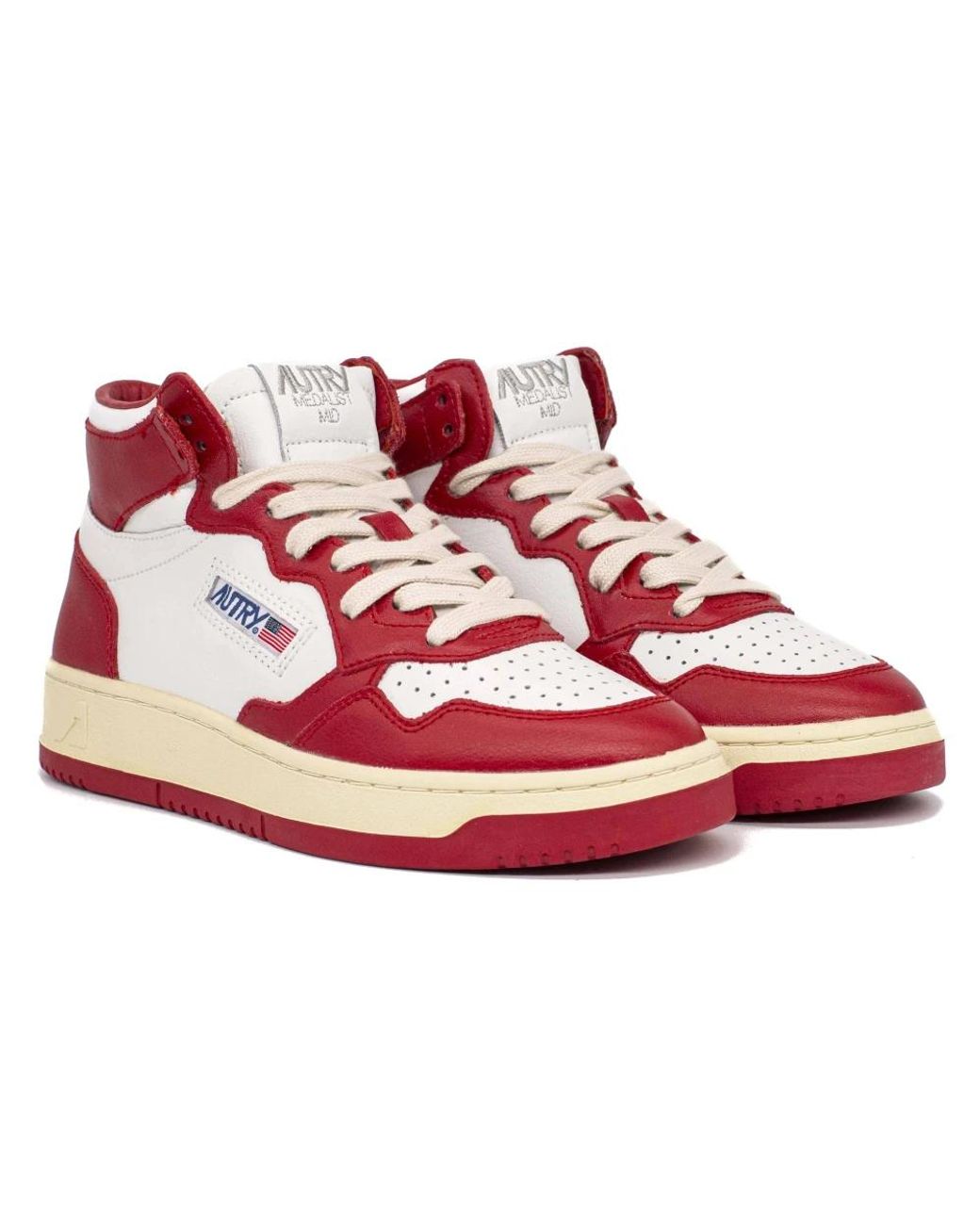 Sneakers Autry en coloris Red