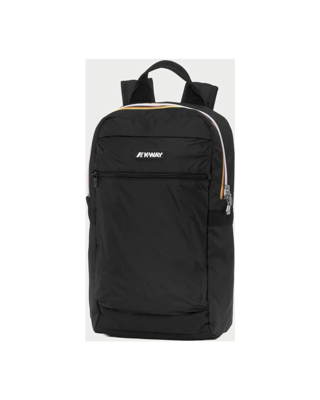 K-Way Black Backpacks for men
