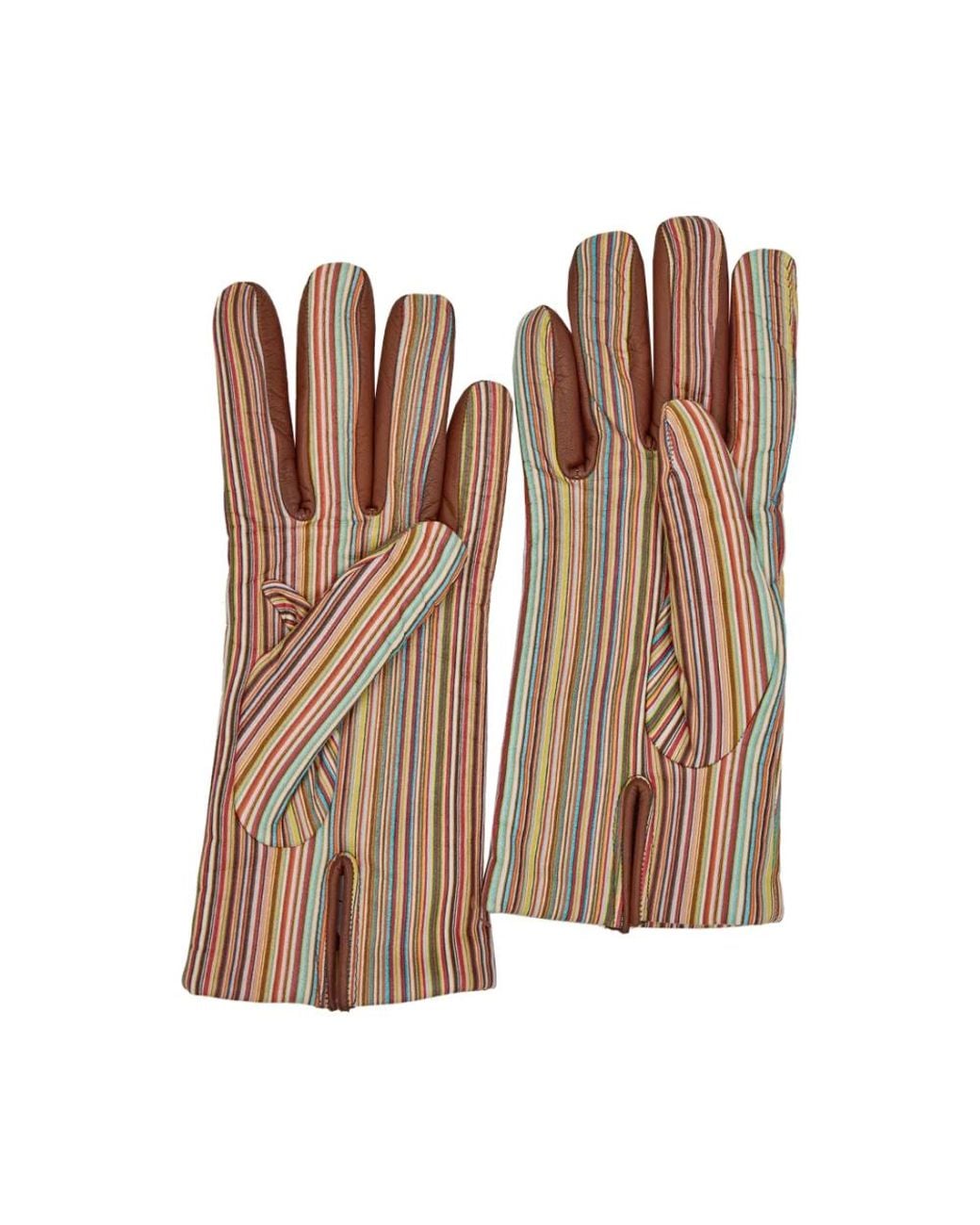 Paul Smith Brown Gloves