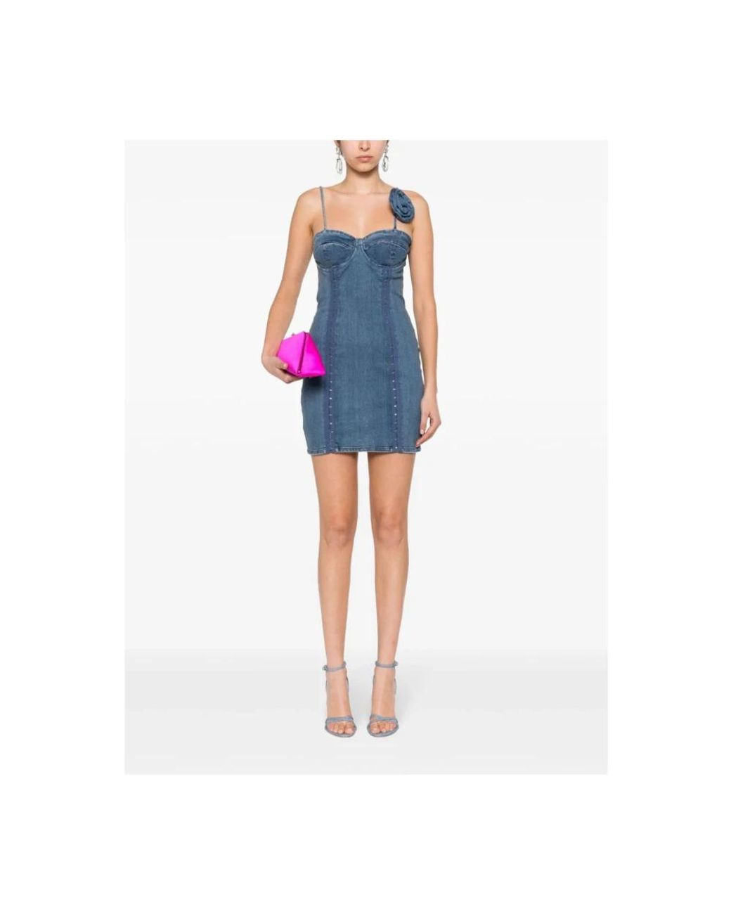 ROTATE BIRGER CHRISTENSEN Blue Short Dresses
