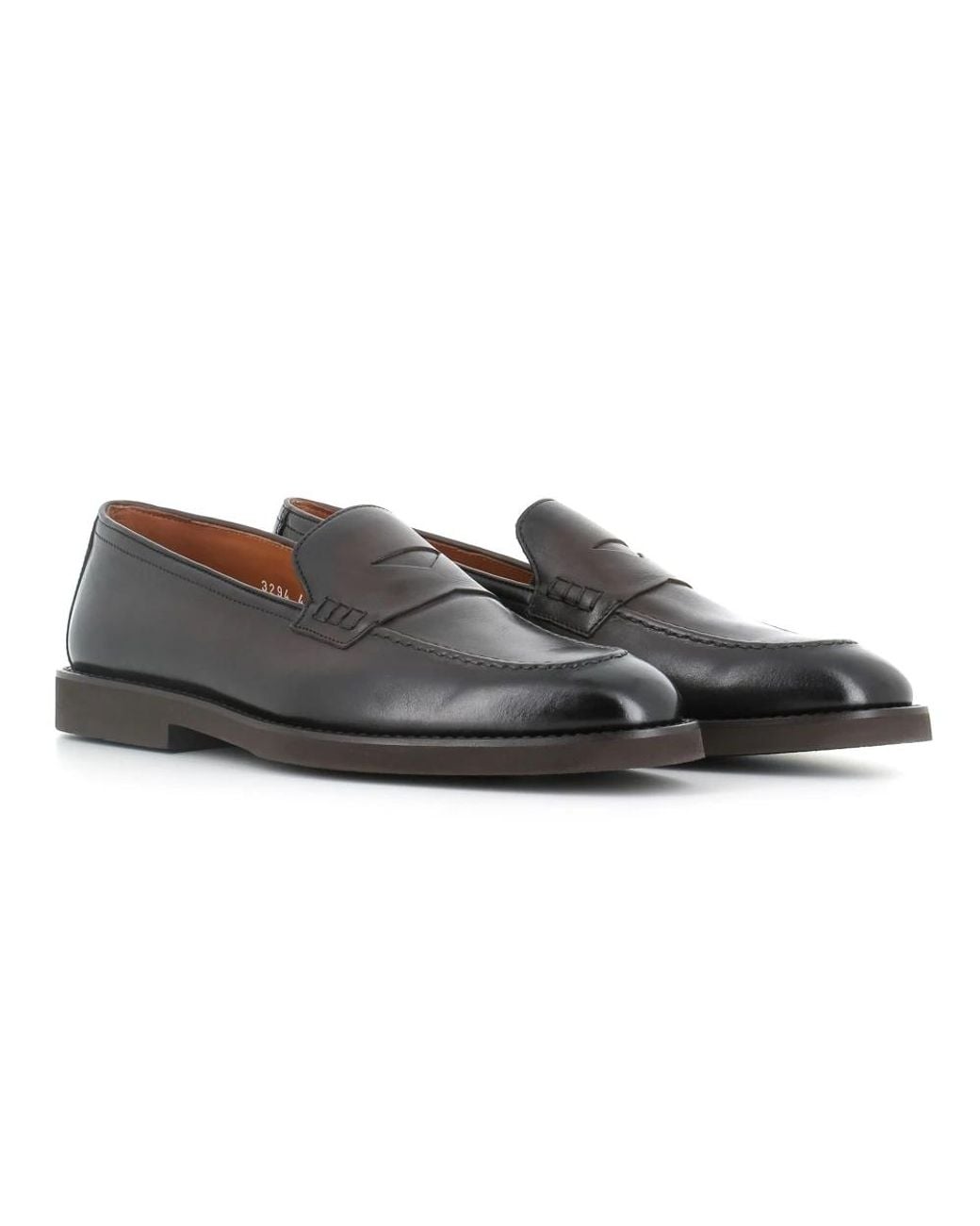 Loafers Doucal's pour homme en coloris Gray