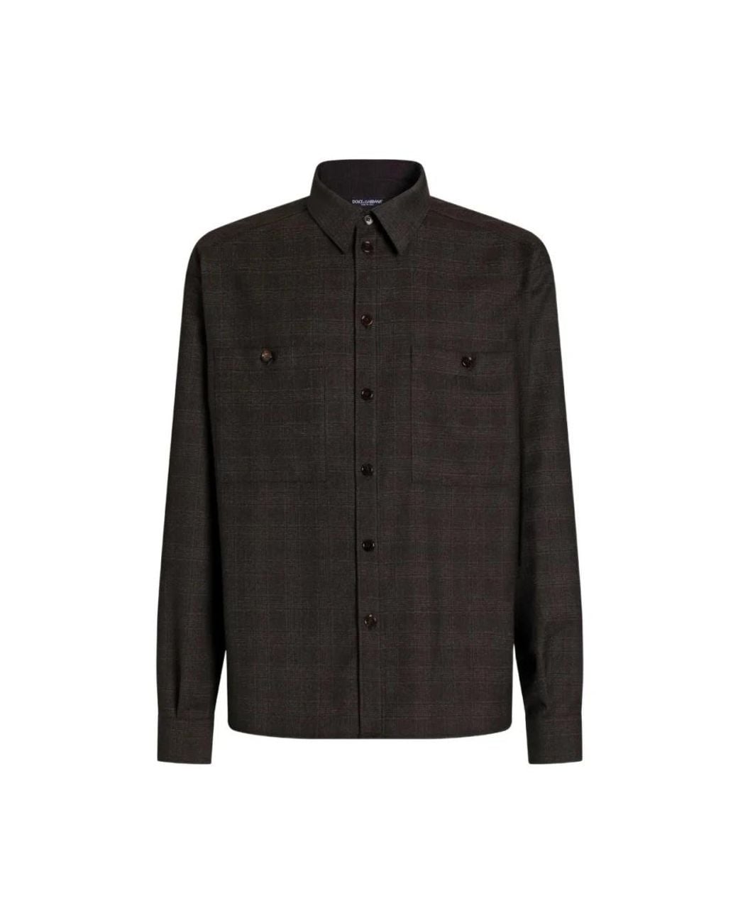 Dolce & Gabbana Black Casual Shirts for men