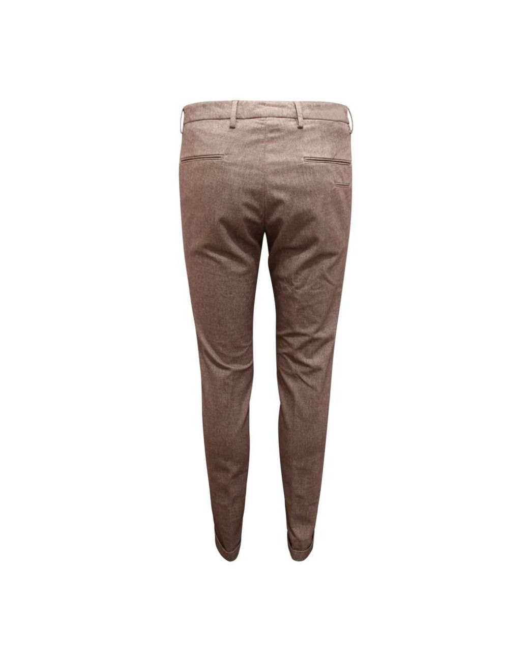 BRIGLIA Gray Chinos for men