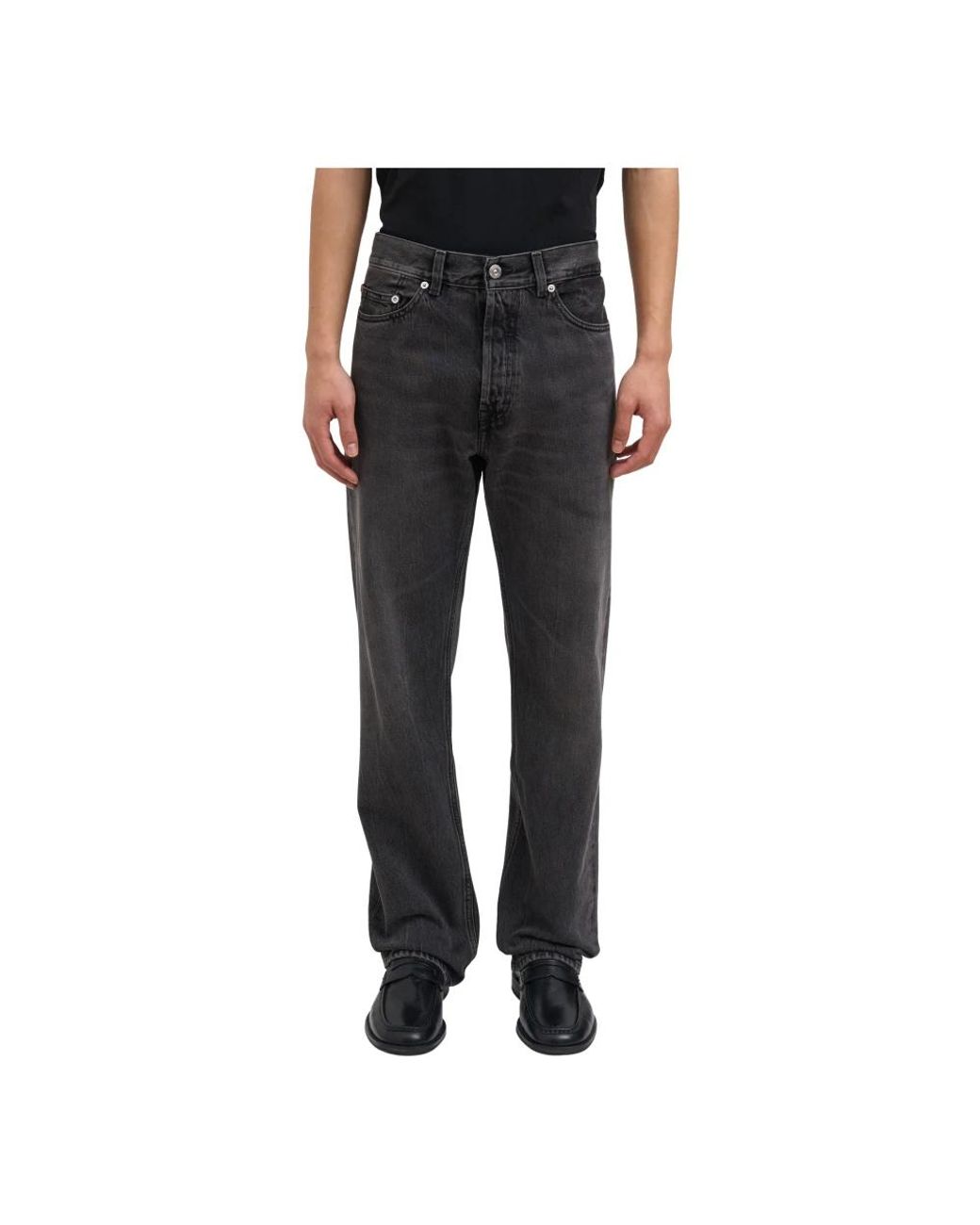 Our Legacy Black Straight Jeans for men