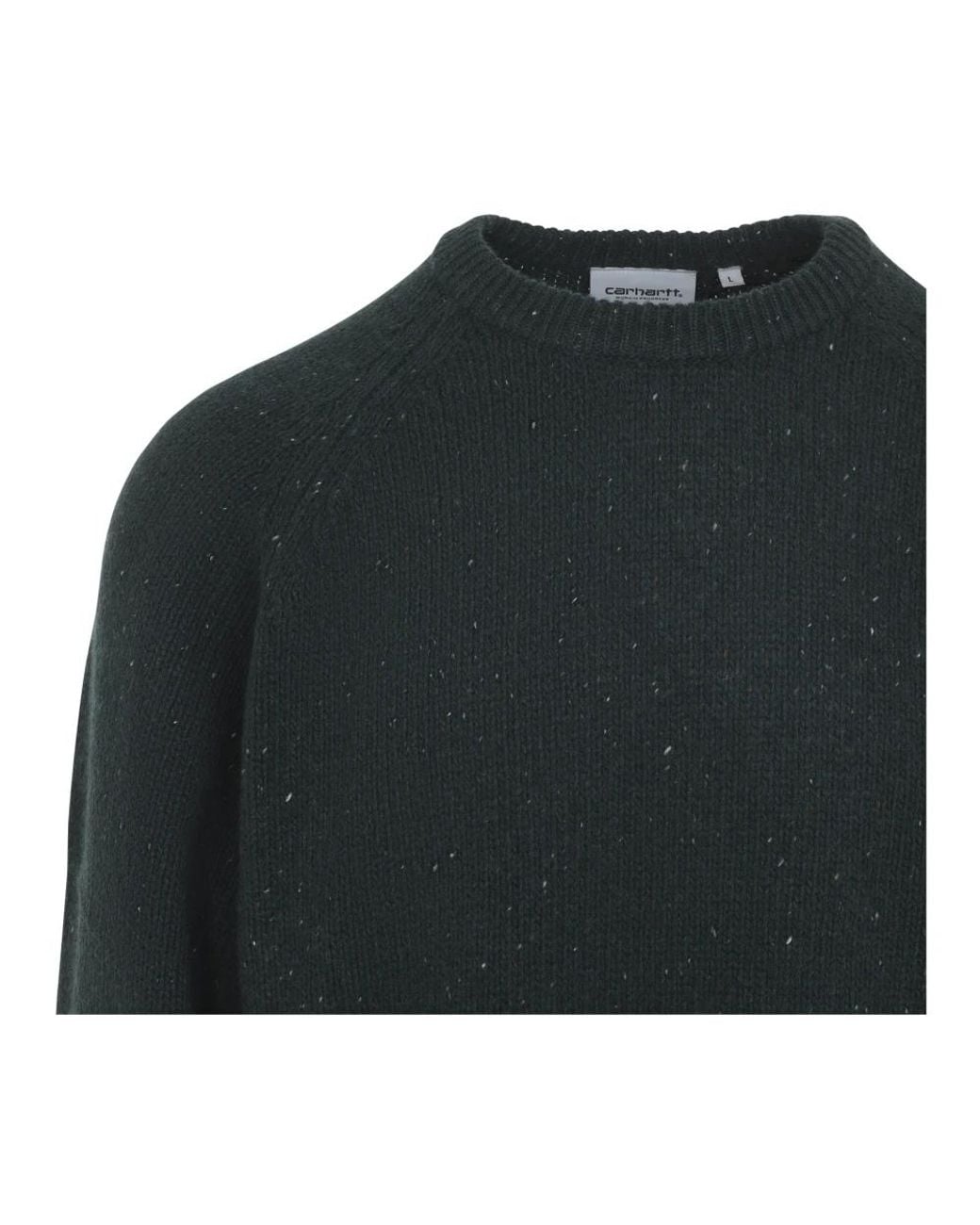 Carhartt Black Round-Neck Knitwear for men