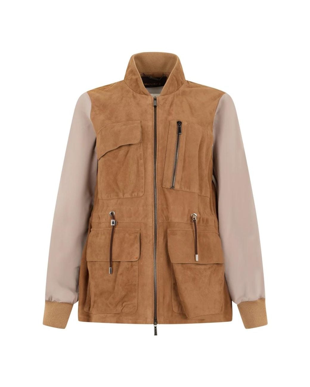 Light Jackets Moorer en coloris Brown