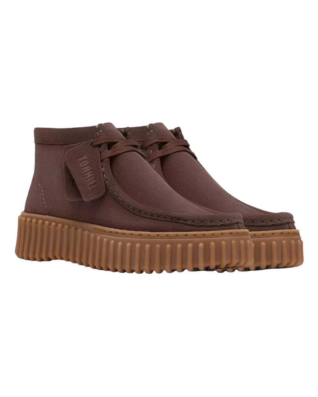 Clarks Brown Torhill Moss