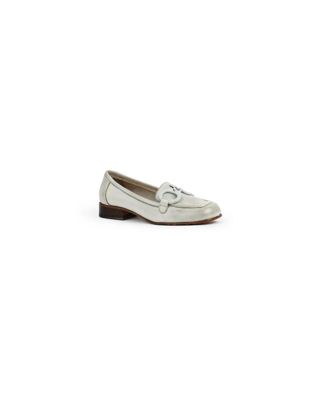 JP/DAVID White Loafers