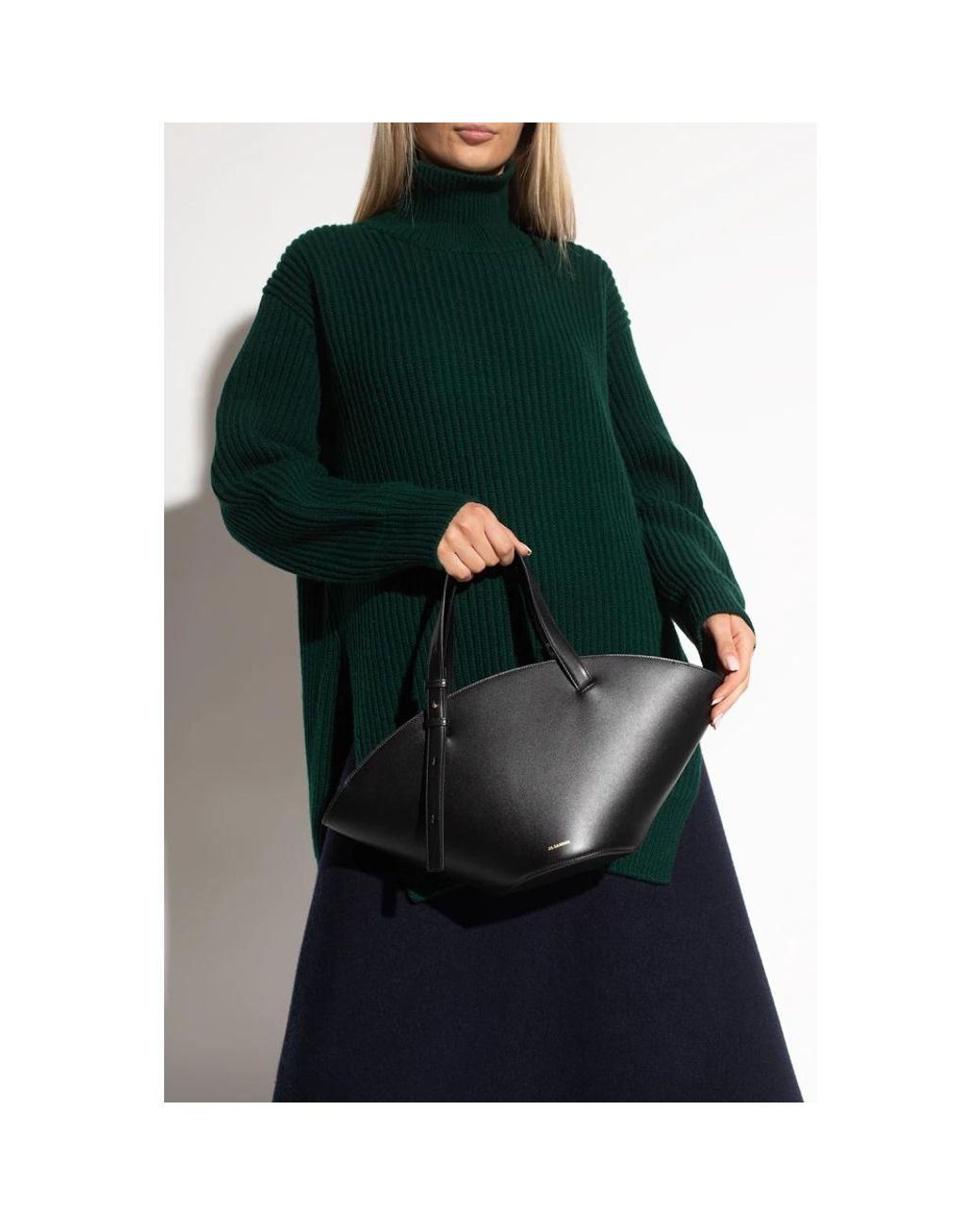 Handbags di Jil Sander in Black