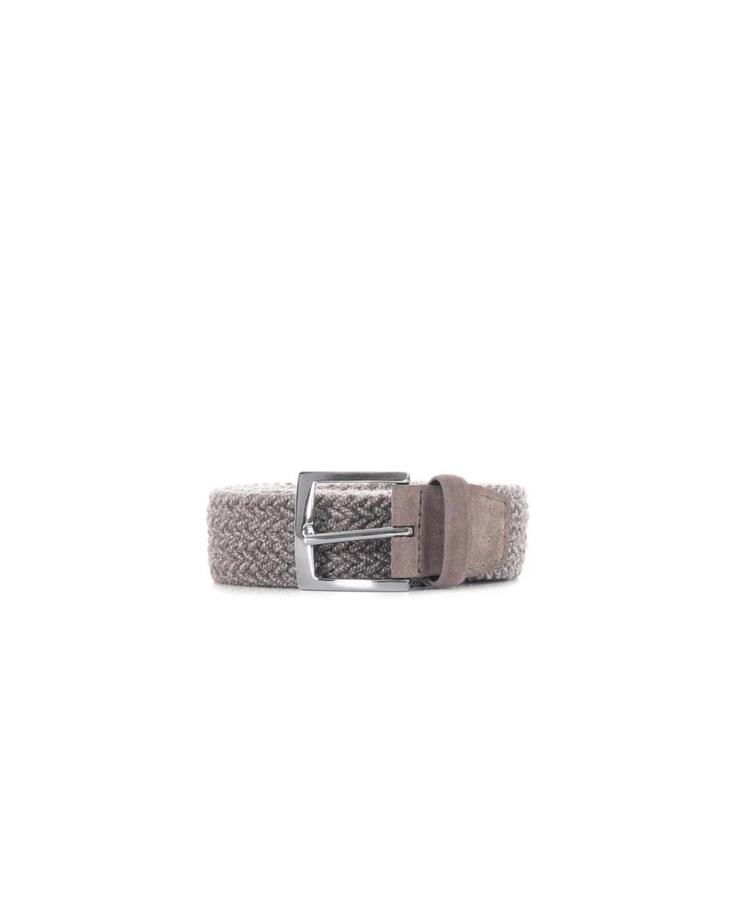 Orciani Accessoires ,Wol Elast Winter Riem in het Gray voor heren