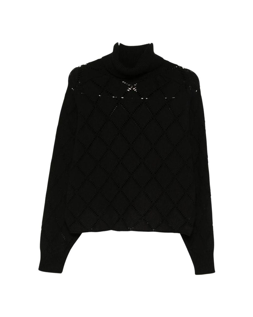 Semicouture Black Turtlenecks