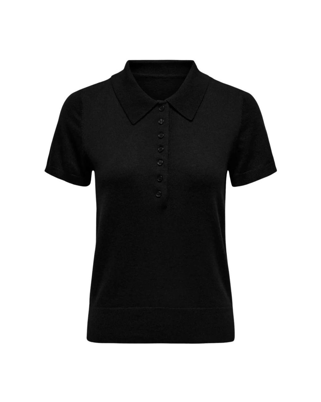 ONLY Black Polo Shirts